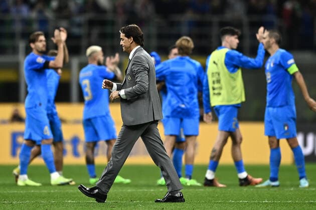 Mg Budapest (Ungheria) 26 09 2022 - Nations League Ungheria-italia foto Matteo Gribaudi Image nella foto: Roberto Mancini 