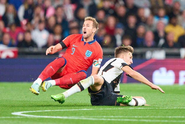 in the UEFA Nations League 2022 match ENGLAND - GERMANY in Season 2022 2023 on Sept 26, 2022 in London, Great Britain.