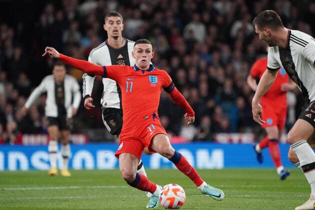 Phil Foden England London 26 09 2022 England vs Germany, UEFA Nations League, Matchday 6, Wembley Stadium