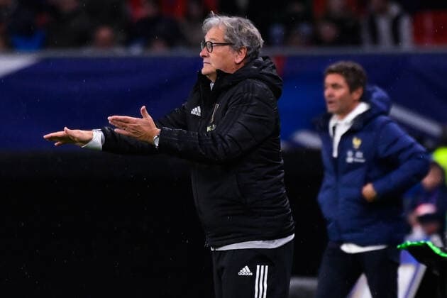 Jacky Mathijssen ( entraineur Belgique ) - FOOTBALL : France vs Belgique - Valenciennes - Amical Espoirs - 26 09 2022 FedericoPestellini Panoramic 