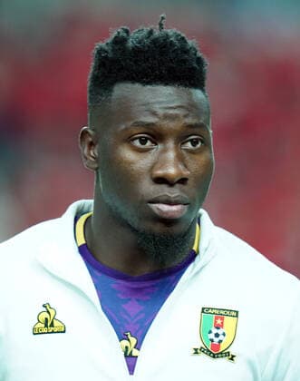 FIFA Fußball WM 2022, Porträts, Nationalspieler Kamerun Friendly Soccer Match ( South Korea vs Cameroon - 2022 09 27) SEOUL, SOUTH KOREA, SEP 27 : Andre Onana of Cameroon during the friendly soccer match between South Korea and Cameroon at the Seoul World Cub Stadium in Seoul, South Korea, 27 September 2022. (Editorial Use Only) Seoul the Seoul World Cup Stadium South Korea 7599_263811 Copyright: xSeokyongxLee PentaxPressx