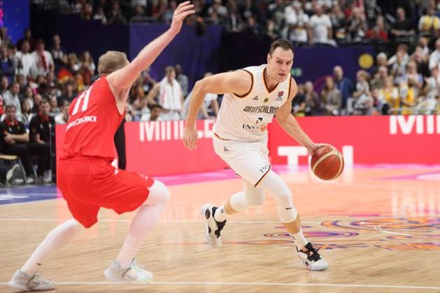 POLAND vs GERMANY JOHANNES VOIGTMANN Johanes Fojgtman kosarkas reprezentacije Nemacke na utakmici za trece mesto bronzana medalja FIBA Evropskog prvenstva protiv Poljske u Mercedes Benc areni, Berlin 18.09.2022. godine Foto: Kosarka, Poljska, FIBA Evropsko prvenstvo, NemackaBASKETBALL, FIBA European Championship, EM, Europameisterschaft GERMANY POLAND Berlin Mercedes Benz arena Germany Copyright: xMarkoxMetlasx xMNxPRESSxPHOTOx