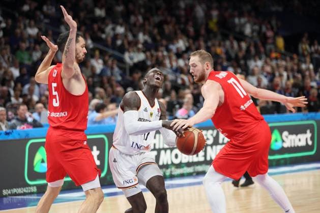 POLAND vs GERMANY DENNIS SCHRODER Denis Sreder kosarkas reprezentacije Nemacke na utakmici za trece mesto bronzana medalja FIBA Evropskog prvenstva protiv Poljske u Mercedes Benc areni, Berlin 18.09.2022. godine Foto: Kosarka, Poljska, FIBA Evropsko prvenstvo, NemackaBASKETBALL, FIBA European Championship, EM, Europameisterschaft GERMANY POLAND Berlin Mercedes Benz arena Germany Copyright: xMarkoxMetlasx xMNxPRESSxPHOTOx