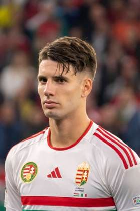 Dominik Szoboszlai (Hungary) during the UEFA Nations League 2022-2023 match between Hungary 0-2 Italy at Puskas Arena on September 26, 2022 in Budapest, Hungary. Noxthirdxpartyxsales  (199773061)