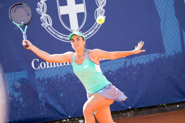 WTA, Tennis Damen 250 Parma Ladies Open KOVINIC Danka of the Montenegro during the Tennis Internationals Parma Ladies Open WTA250 on September 28, 2022 at the Tennis Club Parma in Parma, Italy Parma Italy  Copyright: xValerioxOrigox originalFilename:livemedia-parmalad220928_npGNg.jpg