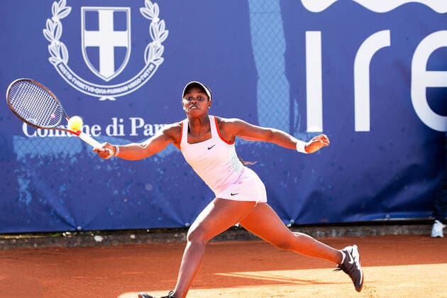 September 28, 2022, Parma, Italy: Parma, Italy, Tennis Club Parma, September 28, 2022, STEPHENS Sloane of the United States during Parma Ladies Open WTA250 - Tennis Internationals. Tennis Internationals - Parma Ladies Open WTA250, Parma, Italy - ZUMAl164 20220928_zsa_l164_077 Copyright: xValerioxOrigox