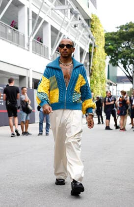 44 Lewis Hamilton GBR, Mercedes AMG Petronas F1 Team , F1 Grand Prix of Singapore at Marina Bay Street Circuit on September 29, 2022 in Singapore, Singapore Photo by HOCH ZWEI Singapore Singapore