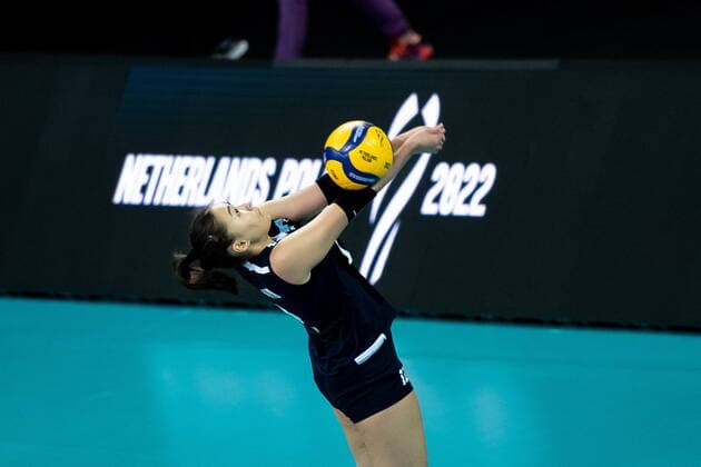 LODZ 29.09.2022 MISTRZOSTWA SWIATA W SIATKOWCE KOBIET MECZ: KANADA - KAZAKHSTAN --- FIVB VOLLEYBALL WOMENS World Championship, WM, Weltmeisterschaft 2022 MATCH: CANADA - KAZAKHSTAN N Z FOT. PAWEL PIOTROWSKI 400mm.pl NEWSPIX.PL --- Newspix.pl  20220929PAP046