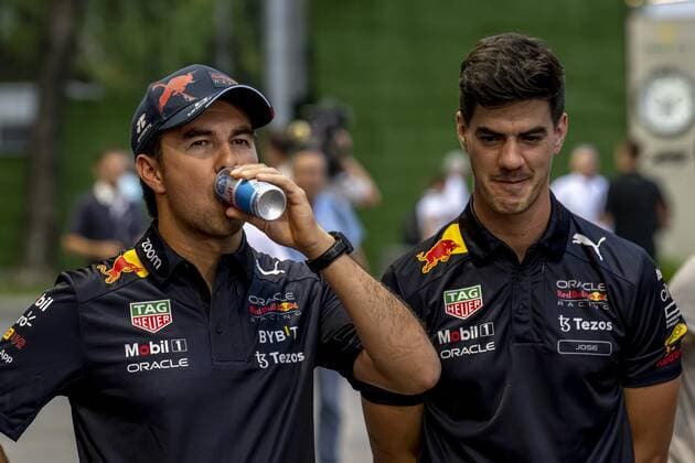 Singapore - 29-09-2022, Marina Bay, Sergio Perez at the Formula 1 Singapore Grand Prix, Formula 1 Singapore Grand Prix Thursday  x18560358x Copyright: