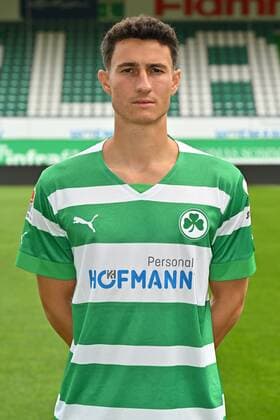 29 09 2022 SpVgg Greuther Fürth Kleeblatt Spielvereinigung 1 Football Bundesliga Season 2022 2023 photo appointment portrait appointment single photo portrait portrait headshot Marco Meyerhöfer Meyerhoefer 18, SpVgg Greuther Fürth