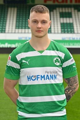 29 09 2022 SpVgg Greuther Fürth Kleeblatt Spielvereinigung 1 football Bundesliga season 2022 2023 photo appointment portrait appointment single photo portrait portrait headshot Robin Kehr 7, SpVgg Greuther Fürth