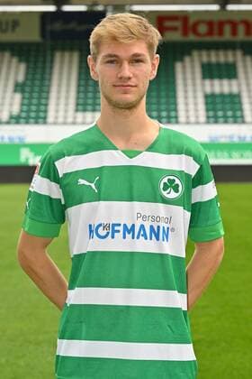 29 09 2022 SpVgg Greuther Fürth Kleeblatt Spielvereinigung 1 Football Bundesliga Season 2022 2023 photo appointment portrait appointment single photo portrait portrait head shot Marco John 24, SpVgg Greuther Fürth