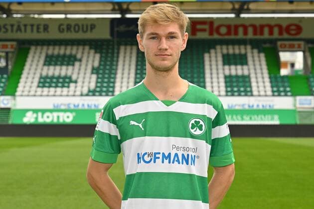 29 09 2022 SpVgg Greuther Fürth Kleeblatt Spielvereinigung 1 Football Bundesliga Season 2022 2023 photo appointment portrait appointment single photo portrait portrait head shot Marco John 24, SpVgg Greuther Fürth
