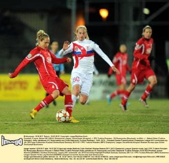 Football, Women, Champions League, Turbine Potsdam - FC Rossiyanka 2:0