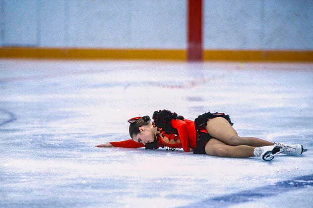 Olympics Figure skating, Eiskunstlauf Katarina Witt (GDR) Gold medalist and Olympic Champion competing in the Ladies Figure Skating Free Skate at the 1988 Olympic Winter games, Winterspiele,Spiele, Summer games Calgary, Alberta Olympic Saddledome Canada Copyright: xPaulxJxSutton Duomo PCNx FG0101 011323