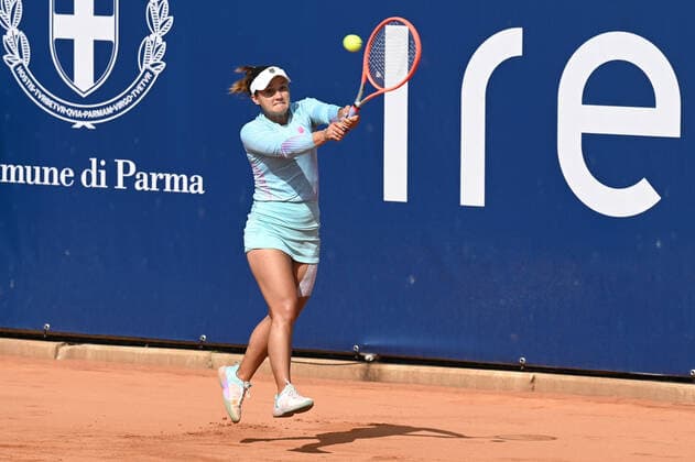 Lauren Davis during Parma Ladies Open WTA250, Tennis Internationals in Parma, Italy, September 29 2022  Copyright: xAlessioxTarpinix xipa-agency.netx xLivexMediax 0
