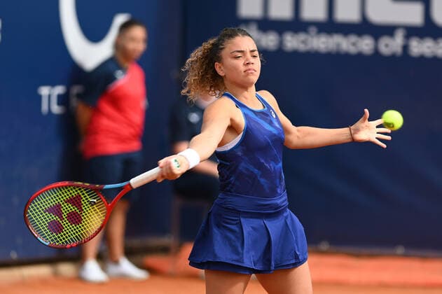 Jasmine Paolini during Parma Ladies Open WTA250, Tennis Internationals in Parma, Italy, September 29 2022  Copyright: xAlessioxTarpinix xipa-agency.netx xLivexMediax 0