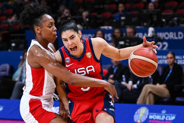 Basketball, Womens World Cup, Canada - USA
