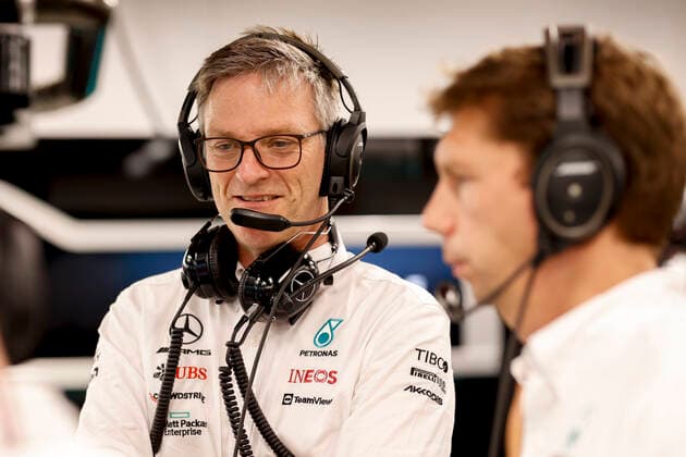 James Allison GBR, Mercedes AMG Petronas F1 Team , F1 Grand Prix of Singapore at Marina Bay Street Circuit on September 30, 2022 in Singapore, Singapore Photo by HOCH ZWEI Singapore Singapore