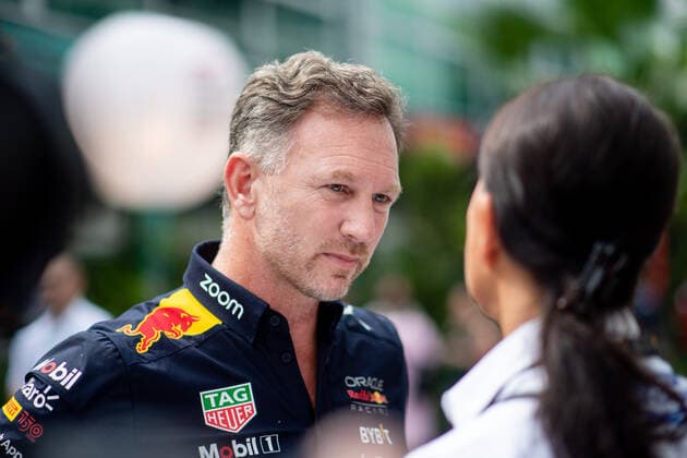 Christian Horner Oracle Red Bull Racing, Team Principal , SIN, Formula 1 Singapore Grand Prix, Marina Bay Circuit, Qualifying, 01 10 2022 SIN, Formula 1 Singapore Grand Prix, Marina Bay Circuit, Qualifying, 01 10 2022 Singapore Copyright: xEibner Memmlerx EP_MMR