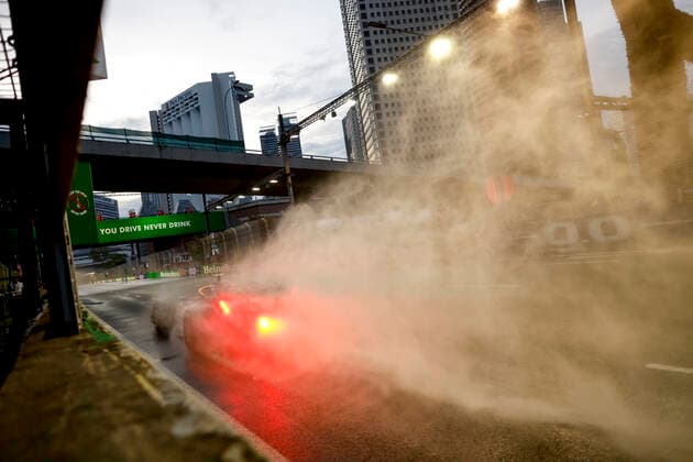 4 Lando Norris GBR, McLaren F1 Team , F1 Grand Prix of Singapore at Marina Bay Street Circuit on October 1, 2022 in Singapore, Singapore Photo by HOCH ZWEI Singapore Singapore