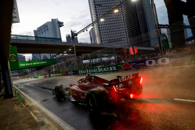 16 Charles Leclerc MCO, Scuderia Ferrari , F1 Grand Prix of Singapore at Marina Bay Street Circuit on October 1, 2022 in Singapore, Singapore Photo by HOCH ZWEI Singapore Singapore