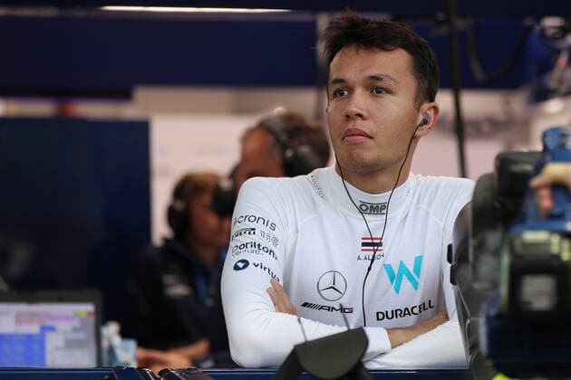October 1st 2022 ; Marina Bay, Singapore, Singapore FIA Formula 1 Grand Prix: Qualification day: Williams Racing, Alex Albon  ActionPlus12431590 Octane