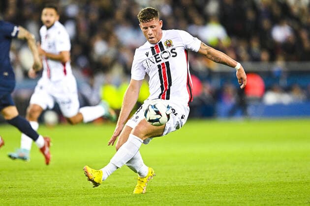 Ross Barkley (Nice) FOOTBALL : PSG vs Nice - Ligue1 Uber Eats - 01 10 2002 JBAutissier Panoramic 