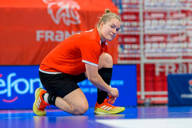 Handball, Women Training Germany Lisa Antl Germany Dortmund Nancy Palais des Sports Jean Weille France