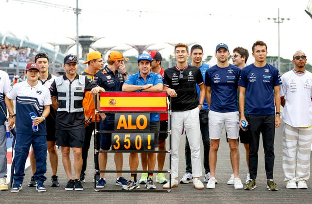 Formula 1, Singapore GP, Fernando Alonso s 350th race