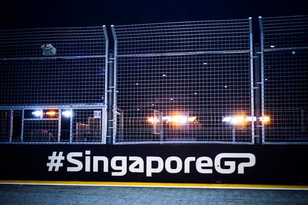 Track impression, F1 Grand Prix of Singapore at Marina Bay Street Circuit on September 29, 2022 in Singapore, Singapore Photo by HOCH ZWEI Singapore Singapore