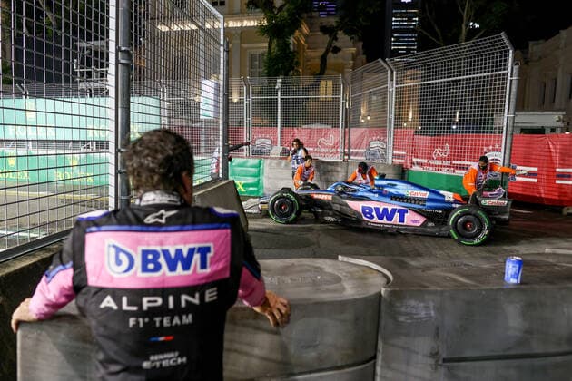 during the Formula 1 Singapore Airlines Singapore Grand Prix 2022, 17th round of the 2022 FIA Formula One World Championship, WM, Weltmeisterschaft from September 30 to October 02, 2022 on the Marina Bay Street Circuit, in Singapore - F1 - SINGAPORE GRAND PRIX 2022 - RACE DPPI Panoramic  AV6_5938