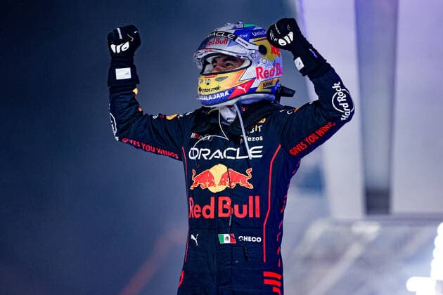 Formula 1, Singapore GP, Winner Sergio Perez