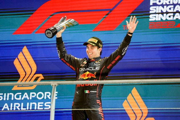 11 Sergio Perez MEX, Oracle Red Bull Racing , F1 Grand Prix of Singapore at Marina Bay Street Circuit on October 2, 2022 in Singapore, Singapore Photo by HOCH ZWEI Singapore Singapore