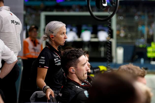 Angela Cullen GBR, Mercedes AMG Petronas F1 Team , F1 Grand Prix of Singapore at Marina Bay Street Circuit on October 2, 2022 in Singapore, Singapore Photo by HOCH ZWEI Singapore Singapore