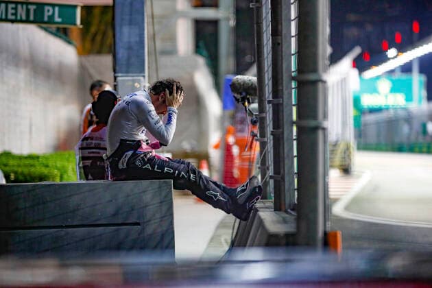 14 Fernando Alonso ESP, BWT Alpine F1 Team , F1 Grand Prix of Singapore at Marina Bay Street Circuit on October 2, 2022 in Singapore, Singapore Photo by HOCH ZWEI Singapore Singapore