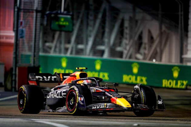 11 Sergio Perez MEX, Oracle Red Bull Racing , F1 Grand Prix of Singapore at Marina Bay Street Circuit on October 2, 2022 in Singapore, Singapore Photo by HOCH ZWEI Singapore Singapore