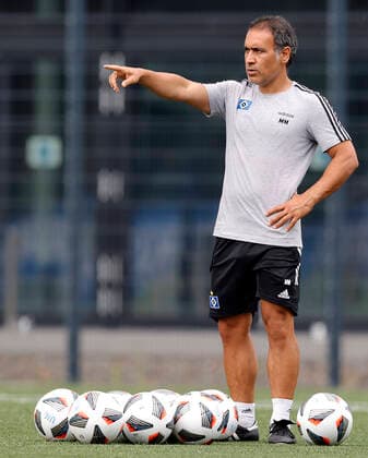 B Juniors Regionalliga Season 2021 2022 Training kickoff Co Trainer Mehdi Mahdavikia Hamburger SV U16 -