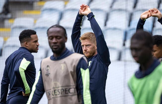 MALMÖ 2022 10 05 MFFs Anders Christiansen at Wednesdays training at Malmö Stadium ahead of the UEFA Europa League match against Union Berlin MALMÖ SWEDEN x50090x,  Copyright: xJohanxNilsson TTx MALMÖ FF TRÄNING EL