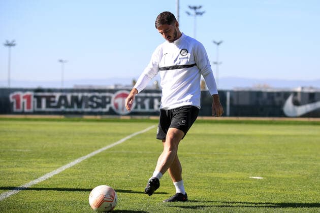 SOCCER - UEFA EL, Sturm vs Lazio, preview GRAZ,AUSTRIA,05.OCT.22 - SOCCER - UEFA Europa League, SK Sturm Graz vs SS Lazio Roma, preview, training Sturm. Image shows Otar Kiteishvili (Sturm).  GEPAxpictures xMarioxBuehner