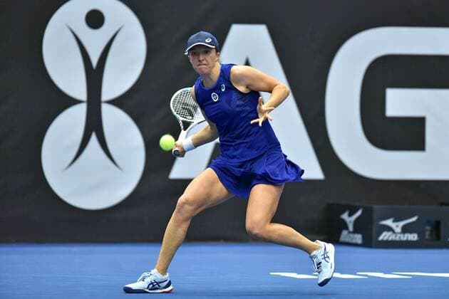 2022.10.05 Ostrava Tenis ziemny, turniej kobiet, turniej WTA, Tennis Damen Ostrawa, AGEL Open 2022 Iga Swiatek - Ajla Tomljanovic N z Iga Swiatek Foto Krzysztof Porebski PressFocus 2022.10.05 Ostrava Tennis, women, WTA tournament Ostrava AGEL Open 2022 Iga Swiatek - Ajla Tomljanovic Iga Swiatek Credit: Krzysztof Porebski PressFocus NEWSPIX.PL --- Newspix.pl  20221005PF_KP035