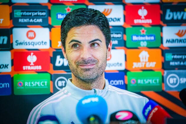 Football, EL, Arsenal FC, Press conference