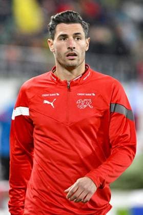 Fabian Schaer SUI , Switzerland Czech Republic, Nations League, Football, 27 09 2022