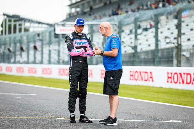 OCON Esteban (fra), Alpine F1 Team A522, portrait during the Formula 1 Honda Japanese Grand Prix 2022, 18th round of the 2022 FIA Formula One World Championship, WM, Weltmeisterschaft from Octobre 7 to 9, 2022 on the Suzuka International Racing Course, in Suzuka, Mie Prefecture, Japan - F1 - JAPANESE GRAND PRIX 2022 DPPI Panoramic  20221006_G00D7415
