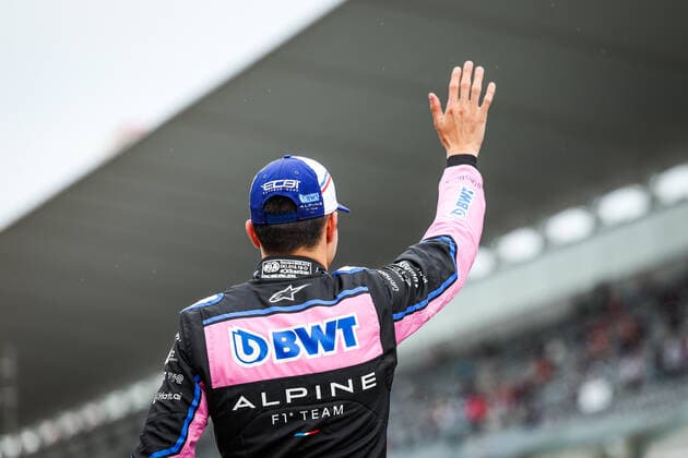OCON Esteban (fra), Alpine F1 Team A522, portrait during the Formula 1 Honda Japanese Grand Prix 2022, 18th round of the 2022 FIA Formula One World Championship, WM, Weltmeisterschaft from Octobre 7 to 9, 2022 on the Suzuka International Racing Course, in Suzuka, Mie Prefecture, Japan - F1 - JAPANESE GRAND PRIX 2022 DPPI Panoramic  20221006_G00D7437