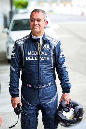 ROBERTS Ian, FIA F1 Medical Rescue Coordinator, portrait, during the Formula 1 Honda Japanese Grand Prix 2022, 18th round of the 2022 FIA Formula One World Championship, WM, Weltmeisterschaft from Octobre 7 to 9, 2022 on the Suzuka International Racing Course, in Suzuka, Mie Prefecture, Japan - F1 - JAPANESE GRAND PRIX 2022 DPPI Panoramic  20221006_G00D7808