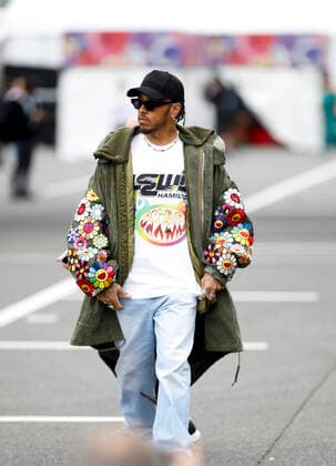 44 Lewis Hamilton GBR, Mercedes AMG Petronas F1 Team , F1 Grand Prix of Japan at Suzuka International Racing Course on October 6, 2022 in Suzuka, Japan Photo by HOCH ZWEI Suzuka Japan