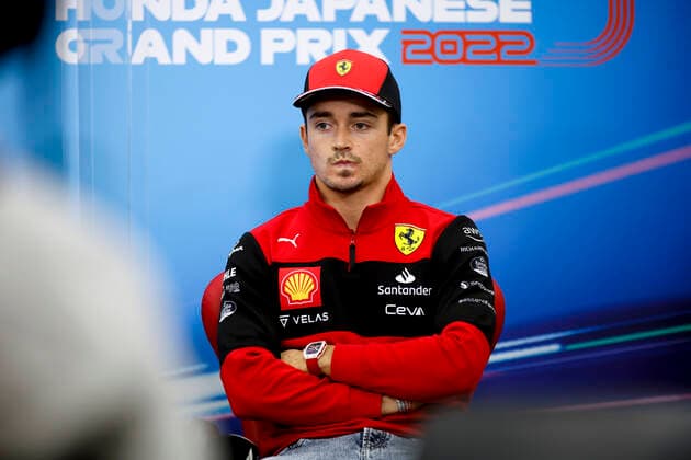 16 Charles Leclerc MCO, Scuderia Ferrari , F1 Grand Prix of Japan at Suzuka International Racing Course on October 6, 2022 in Suzuka, Japan Photo by HOCH ZWEI Suzuka Japan