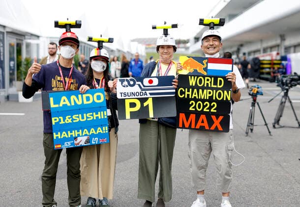 Fans, F1 Grand Prix of Japan at Suzuka International Racing Course on October 6, 2022 in Suzuka, Japan Photo by HOCH ZWEI Suzuka Japan