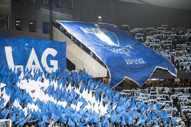 221006 Supporters of Malmö FF ahead of the UEFA Europa League match between Malmö FF and Union Berlin on October 6, 2022 in Malmö Photo Petter Arvidson BILDBYRAN code PA PA0409 football football soccer fotball uefa europa league malmö ff union berlin bbeng,  Copyright: PETTERxARVIDSON BB221006PA037